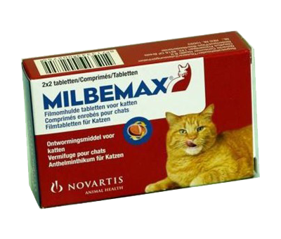 Мильбемакс от гельминтов для взрослых кошек